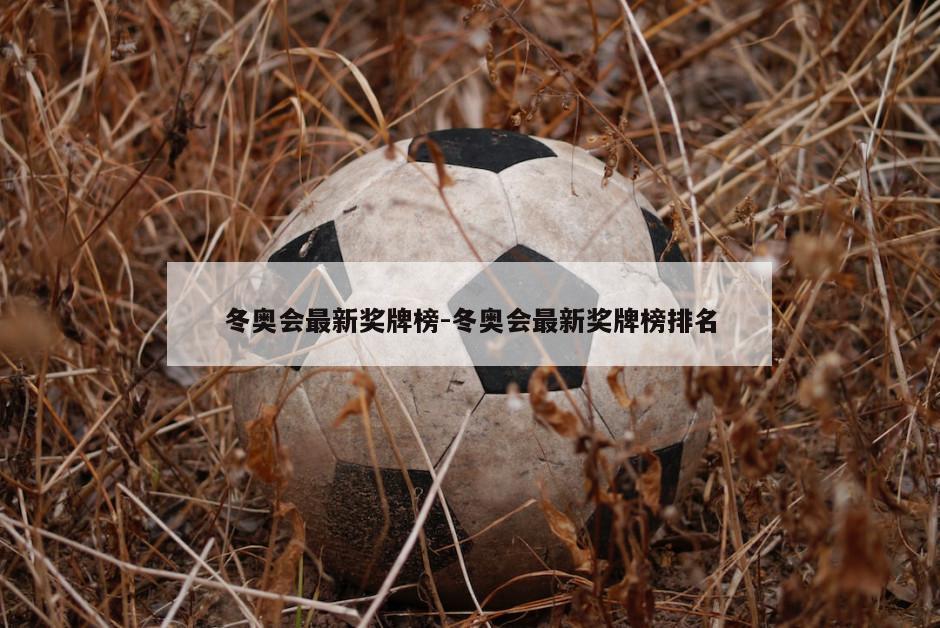 冬奥会最新奖牌榜-冬奥会最新奖牌榜排名