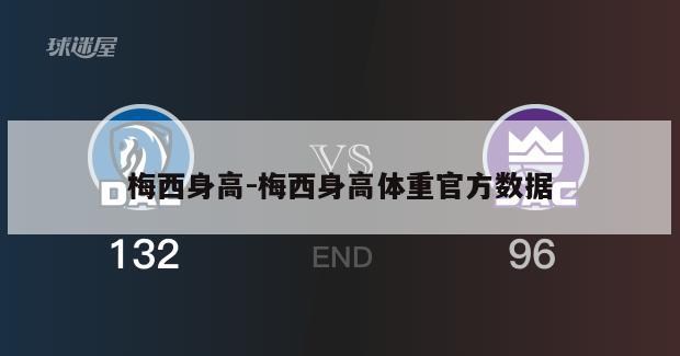 梅西身高-梅西身高体重官方数据