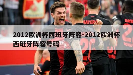 2012欧洲杯西班牙阵容-2012欧洲杯西班牙阵容号码
